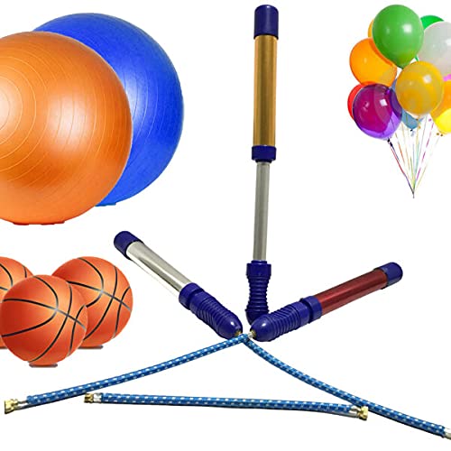 Balloon Manual Hand Pump for Foil / Balloons Pumper/Air pump/Ballon Pumping for Birthday Decorations Items, Bicycle Pump Tyre Sports Balls Inflatables Toys Pump Accessories